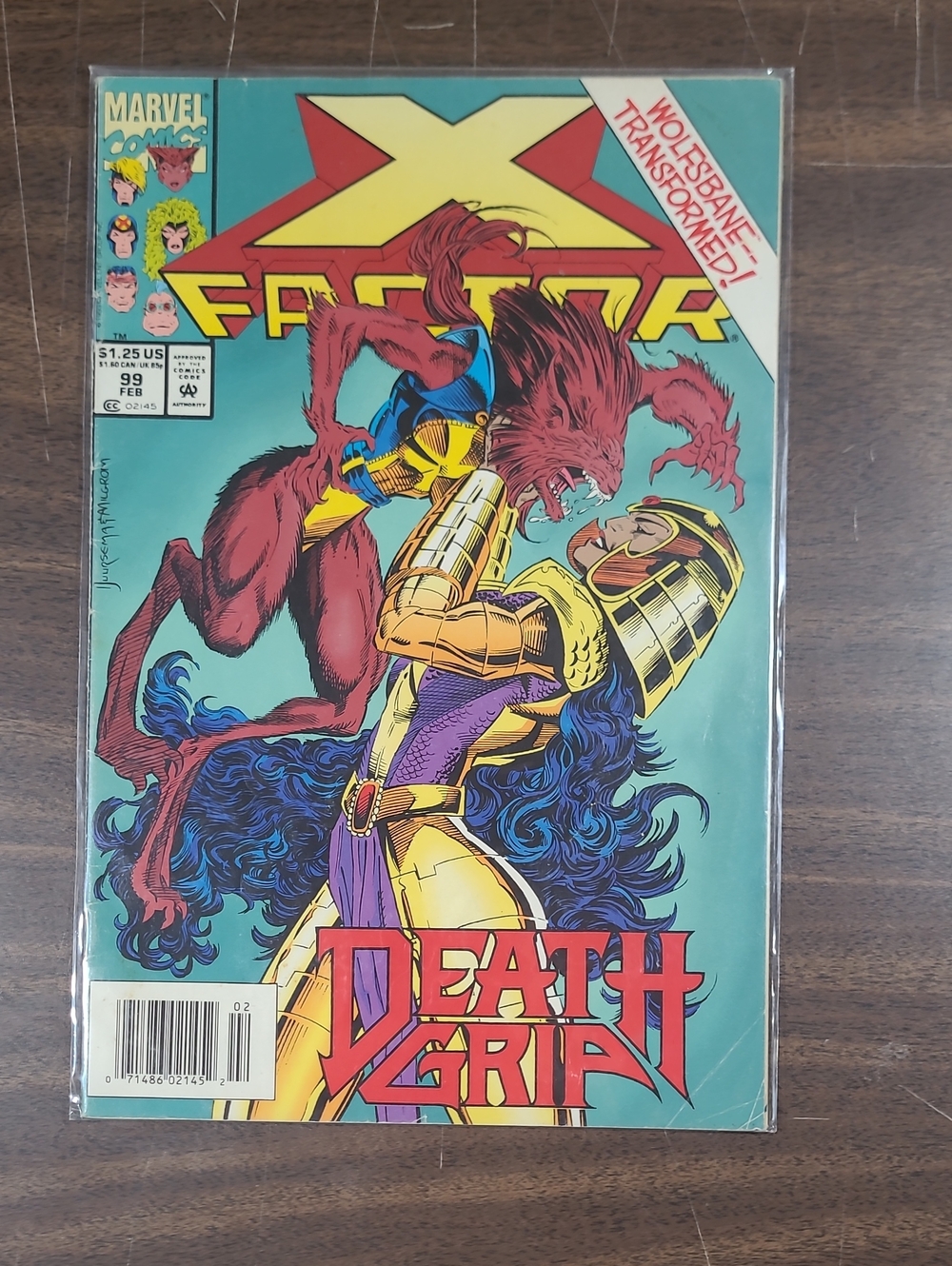 Marvel X-Factor #99 Comic Book February 1993 Bagged